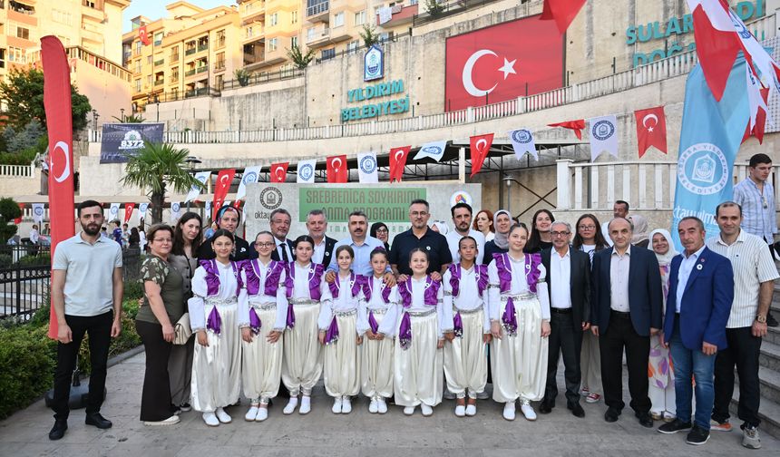 Srebrenitsa Şehitleri Yıldırım'da Yad Edildi