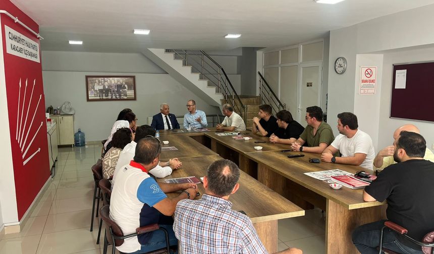 CHP, Karacabey'de Sahaya İndi, Sorunları Dinledi
