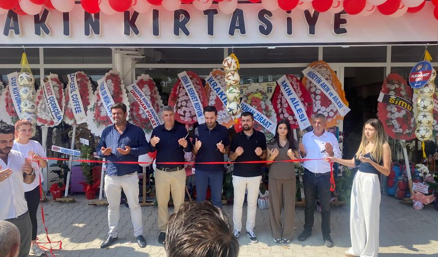 Kırtasiye ve Oyuncağın Adresi: Akın Kırtasiye Resmi Açılışını Gerçekleştirdi