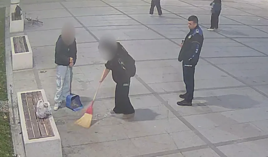 Uyarılara rağmen gençler yine kirletti, yine ceza yedi