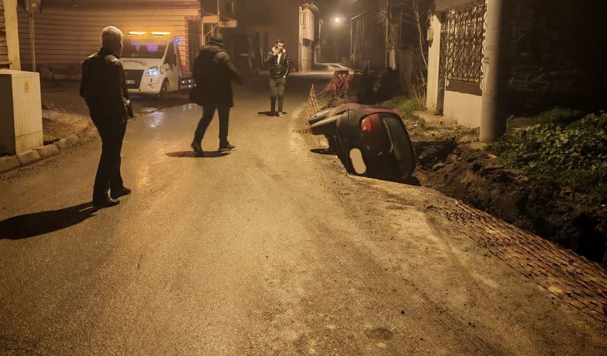 Altyapı Çukuru Kazaya Neden Oldu