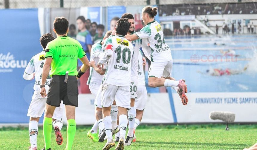 Bursaspor Arnavutköy’den 3 puanla döndü