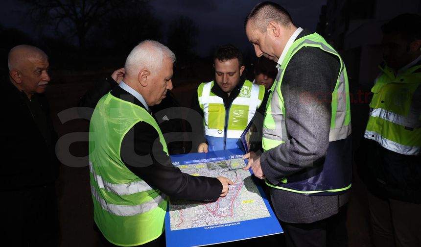Bursa’da Yeni Yerleşim Bölgelerine Konforlu Ulaşım Yatırımı