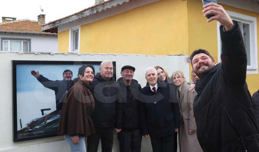 Bozbey’den Yaren Leylek ve Adem Amca'ya ziyaret