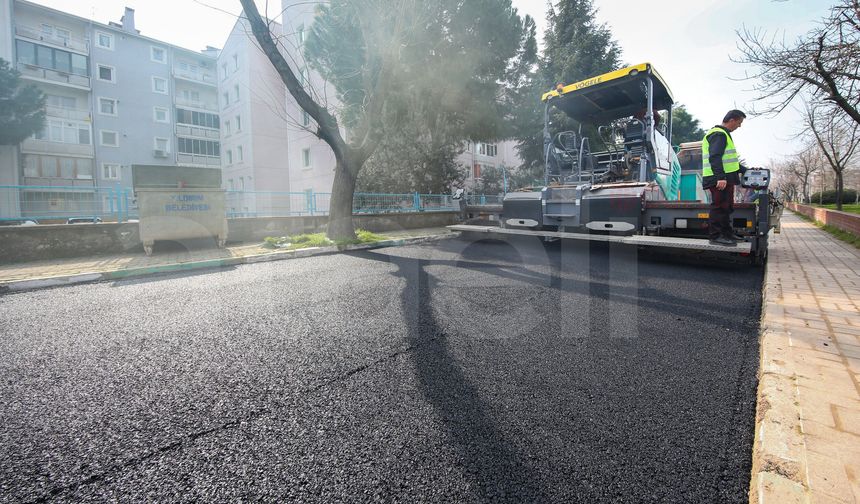 Bursa Büyükşehir Belediyesi Altyapıyı Tamamladı, Asfalt Çalışması Başladı